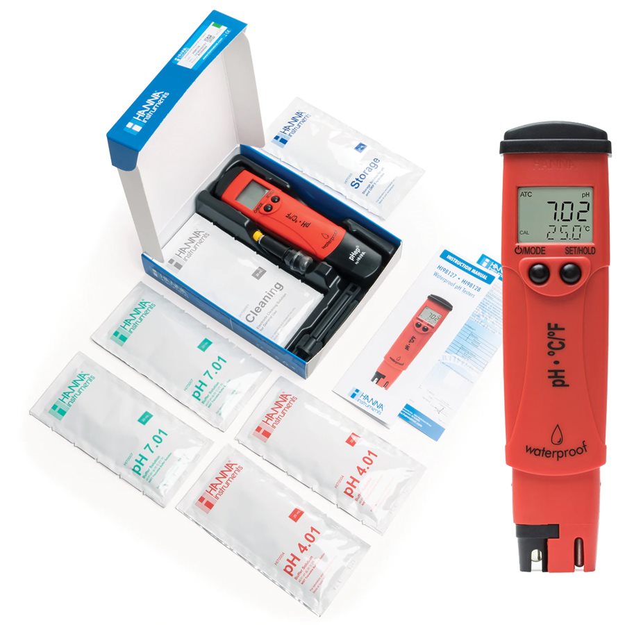 Hanna HI 98127 pHep4 pH / Temperature Meter